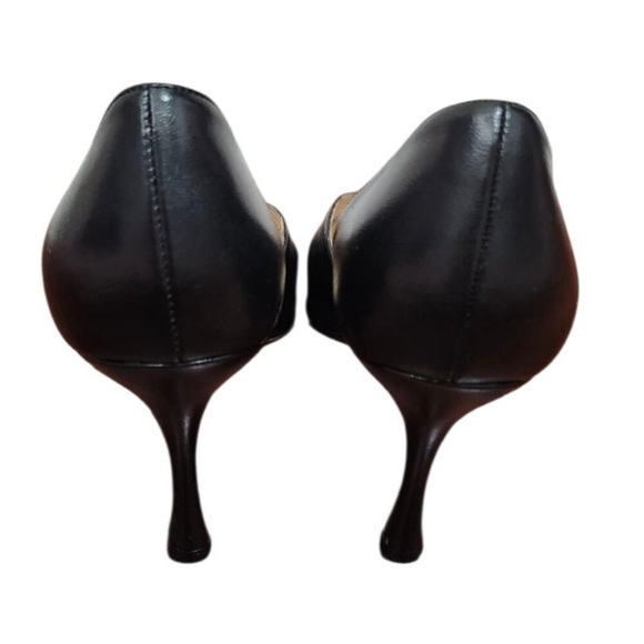 Manolo Blahnik Leather D'Orsay Pumps Size EU 36/US 6 - Picture 7 of 11